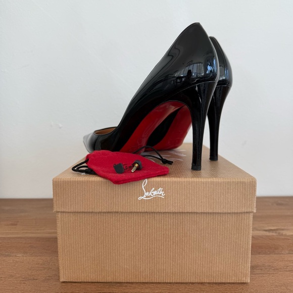 Christian Louboutin Decoltissimo 85 Pumps Black, Size 39 Euro/9 US - Picture 5 of 6